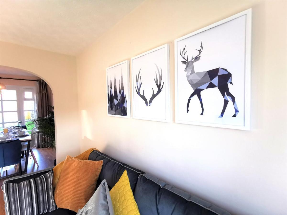 Emerald House - Spacious 3 Bed House With Ensuite Parking Gardens And Netflix Royal Royal Leamington Spa Exterior foto